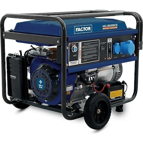 Factor KGL10000CE 10 kVA Benzinli Jeneratör
