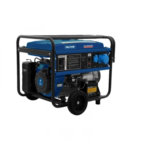 FACTOR KGL8000CE 8.1 kVA Benzinli Monofaze Jeneratör
