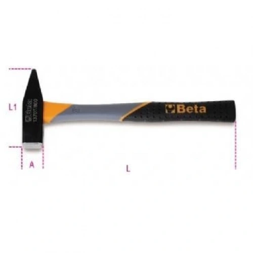 Fiber Saplı Çekiç 1370t 1000gr