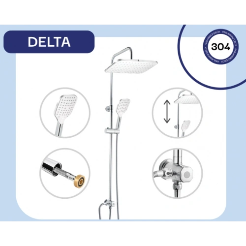 Fomaart Delta Robot Duş Seti