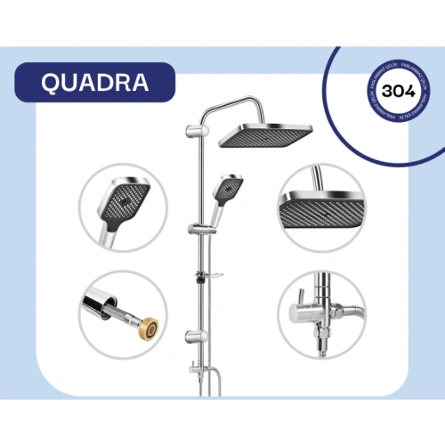 Fomaart Quadra Robot Duş Seti