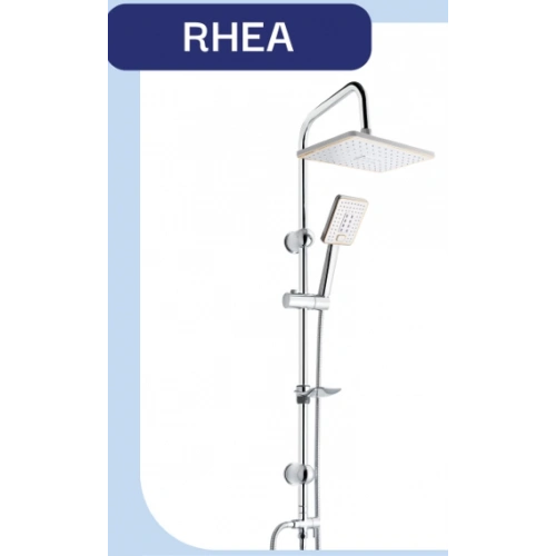 Fomaart Rhea Beyaz Altın Robot Duş Seti