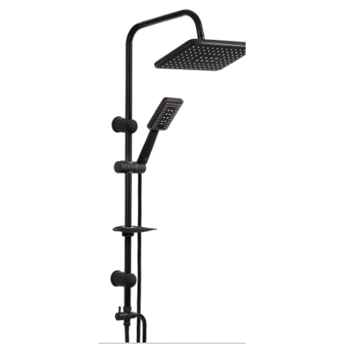 Fomaart Rhea Siyah Altın Robot Duş Seti