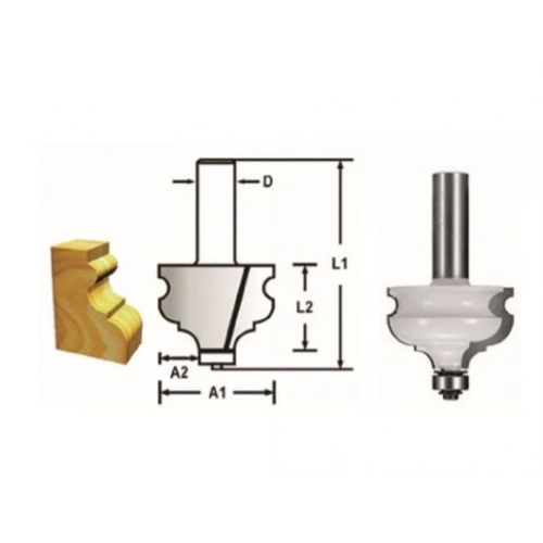 Freze Bıçağı 12x44.5 Mm