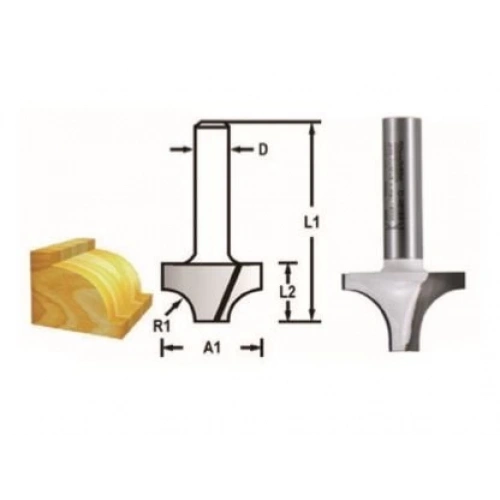 Freze Bıçağı 6x19 Mm