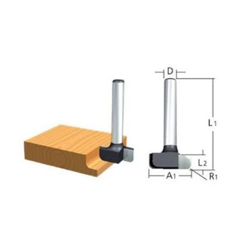 Freze Bıçağı 6x25 Mm