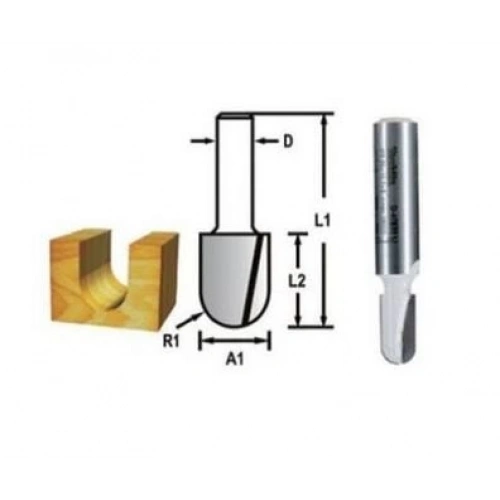 Freze Bıçağı 6x6.35 Mm