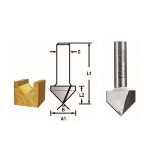 Freze Bıçağı 8x19 Mm