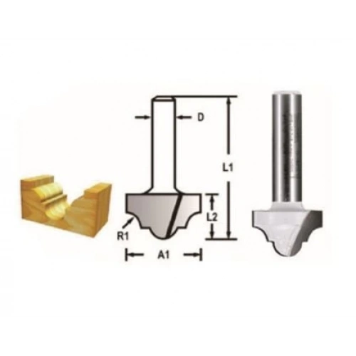 Freze Bıçağı 8x19 Mm