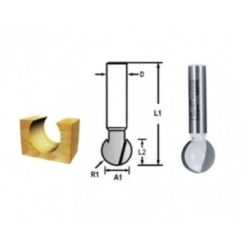 Freze Bıçağı 8x19 Mm