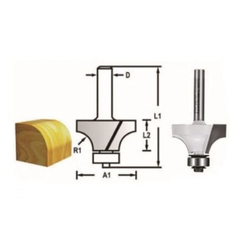 Freze Bıçağı 8x19 Mm