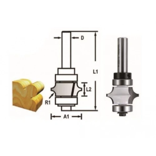 Freze Bıçağı 8x25.4 Mm