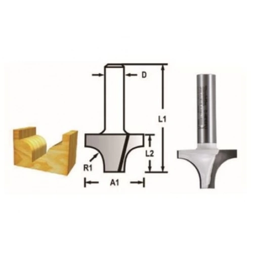 Freze Bıçağı 8x25.4 Mm