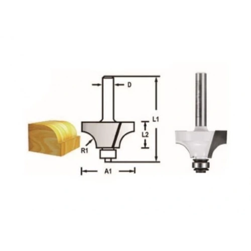 Freze Bıçağı 8x28.6 Mm