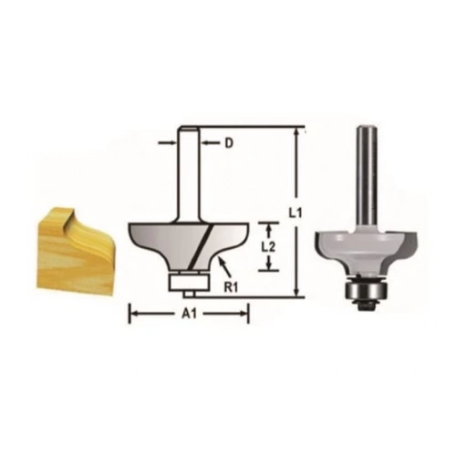 Freze Bıçağı 8x31.8 Mm