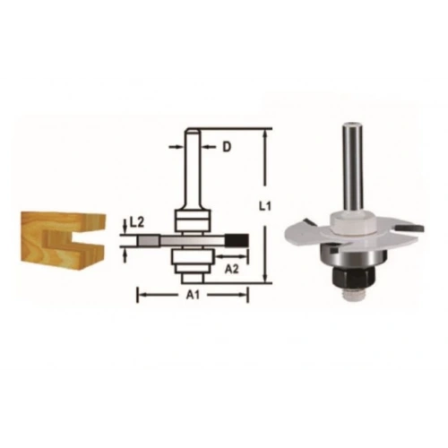 Freze Bıçağı 8x47.6 Mm