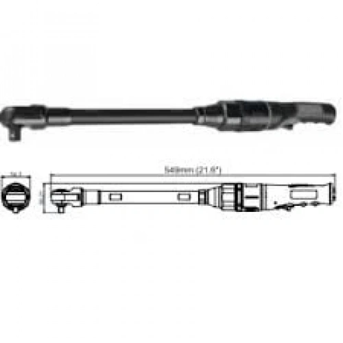 Gav Os-8658m-224 Havalı Cırcır Motoru 1/2” (uzun)