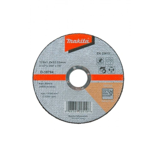 İnox Kesme Taşı-düz 115x1.2 Mm