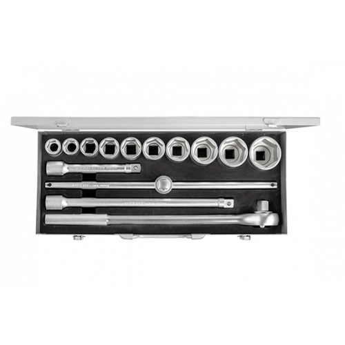 İzeltaş 3/4 Altı Köşe Lokma Anahtar Takımı (14 parça, mm)