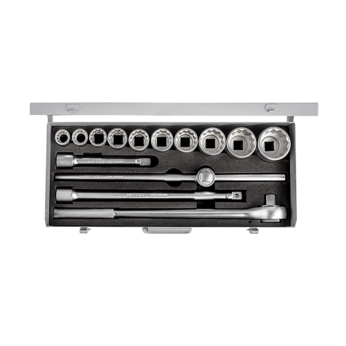 İzeltaş 3/4 Oniki Köşe Lokma Anahtar Takımı (14 parça, SAE)