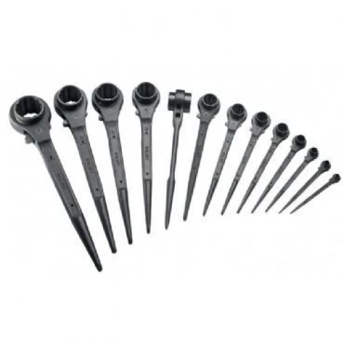 Kazıklı Lokma Cırcır Anahtar (çift Ölçü) 17x21mm