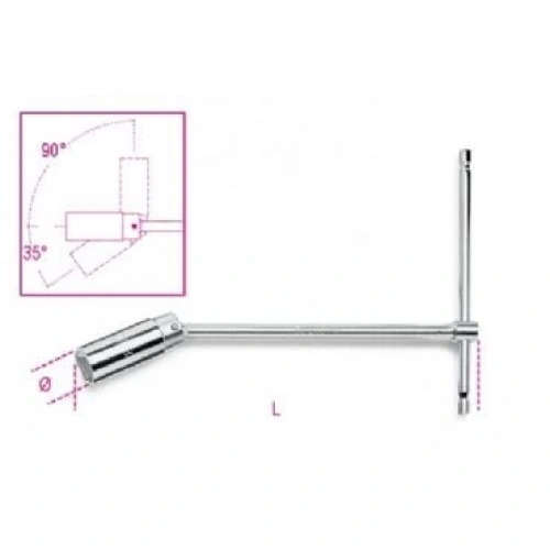 Mafsallı Buji T-lokması