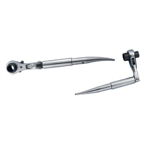 Mafsallı Kazıklı Lokma Cırcır Anahtar  17x19mm