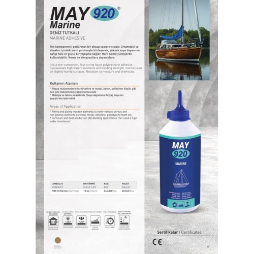 May920 Deniz Tutkalı 550 Ml