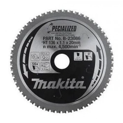 Metal Kesme Daire Testere 136x56 Diş