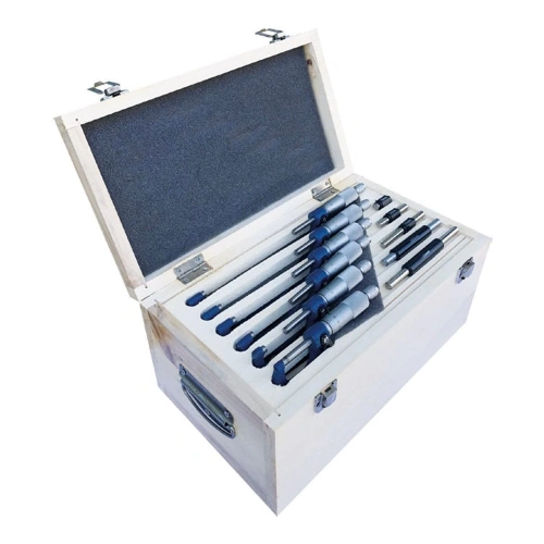 Pld 0-300mm 12 Parça Ekonomik Tip Mikrometre Seti