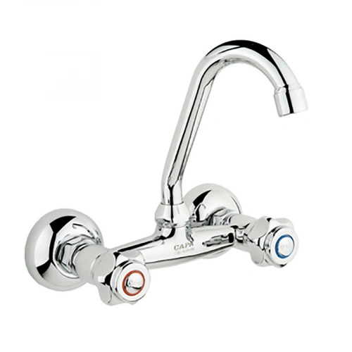 Taç Tekli Musluk Alttan Lavabo (Pirinç)