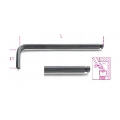 Topuz Başlı Allen Anahtarı  96bp 2