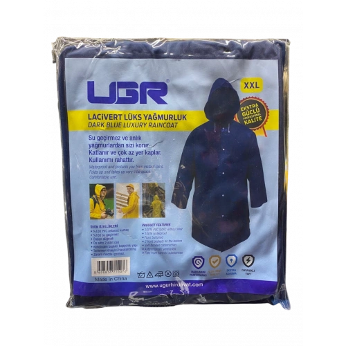 UGR Lacivert Yağmurluk