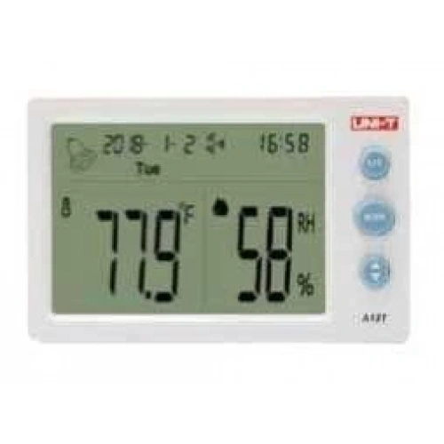Unıt 13t Dijital Saatli Sıcaklık Ve Nem Ölçer