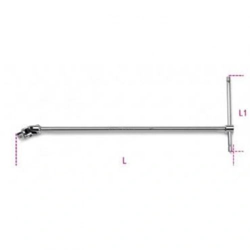 Uzun Mafsallı Lokma T-kolu 920/40