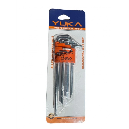 Yuka Uzun Torx 8li Allen Takım