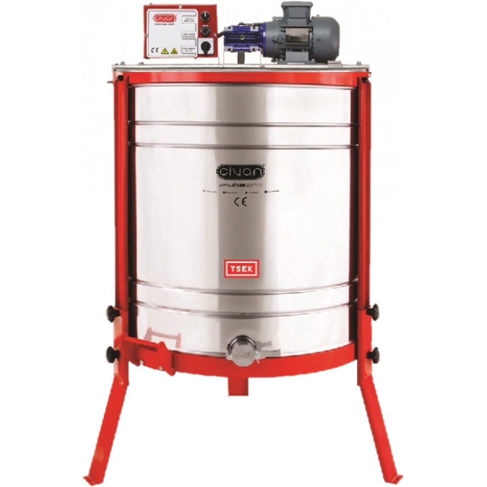 40064a 8li Motorlu Radyal Bal Süzme Makinesi (zaman Ayarlı Otomatik) (304) (tsek-230 Belgeli)