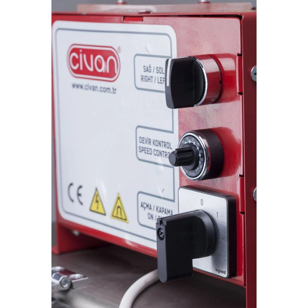 40070 8 Li Langstroth, Yatarlı, 304, Devir Kontrollü Motorlu (230v - 250w) Bal Süzme Makinesi (tsek-230 Belgeli)