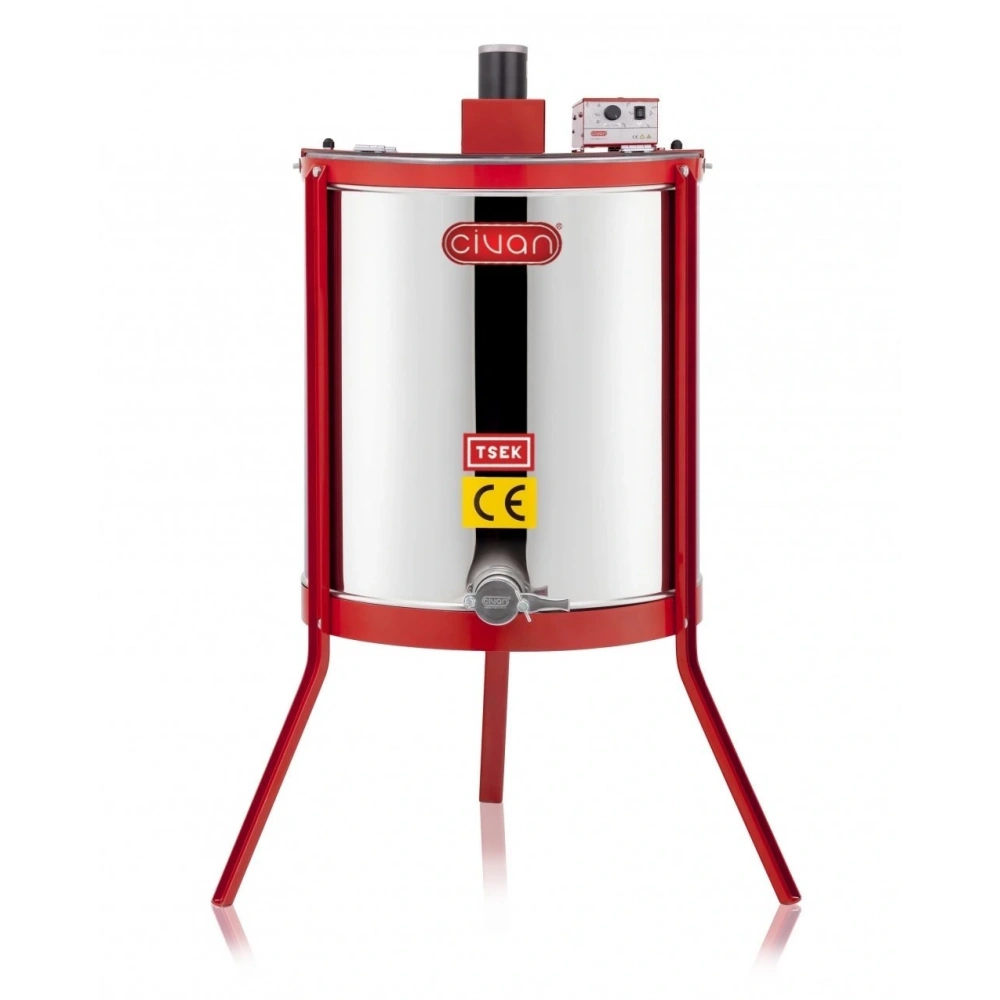 40174V 3lü 12li Motorlu Bal Süzme Makinesi