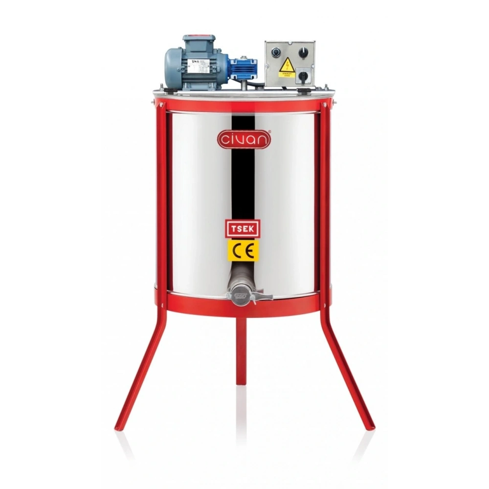 40511V 3lü 9lu Motorlu Bal Süzme Makinesi