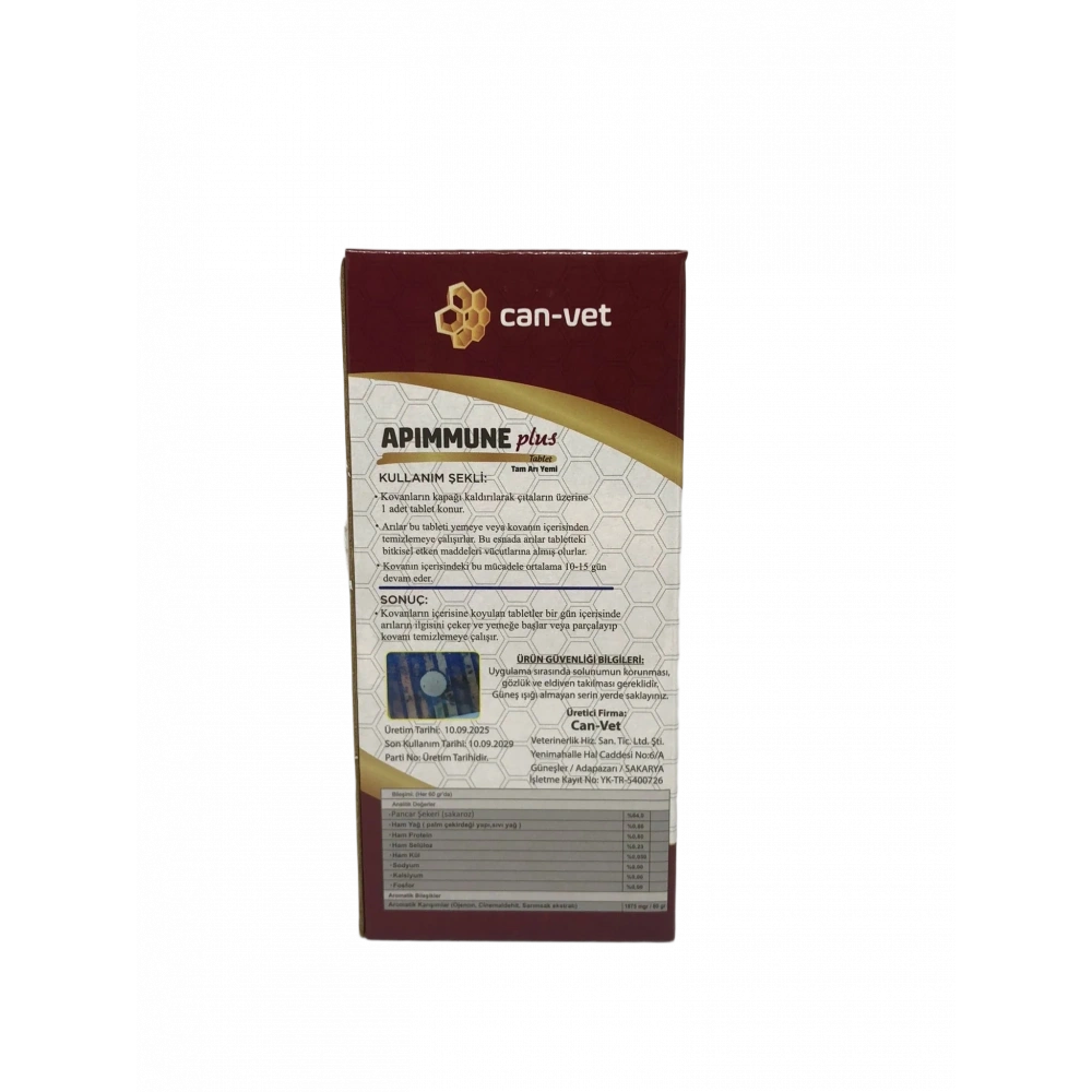 Apımmune Plus Tablet Tam Arı yemi
