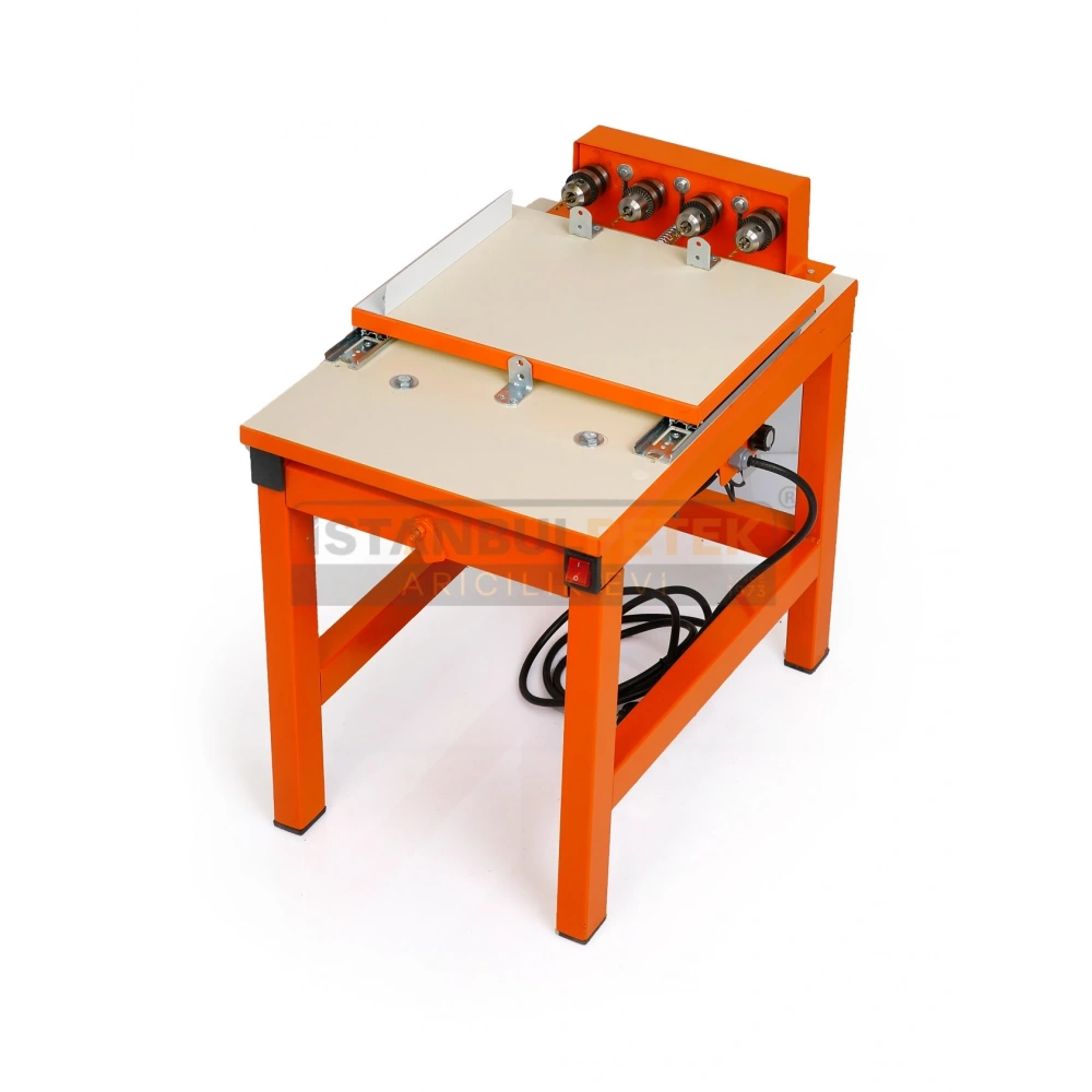 Çerçeve Delme Motorlu Ayaklı 4 Delikli