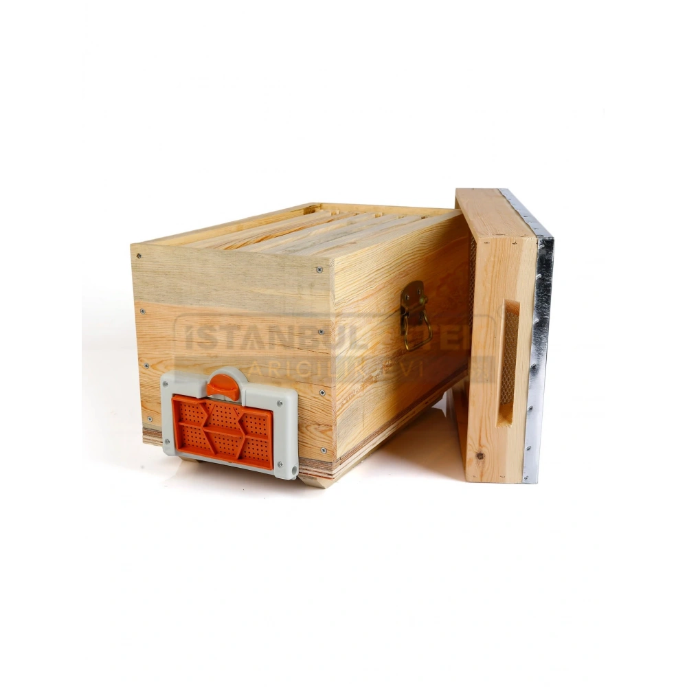 Ruşet Kovan Ahşap  6 Çerçeve Kapasiteli Çerçeve Dahil