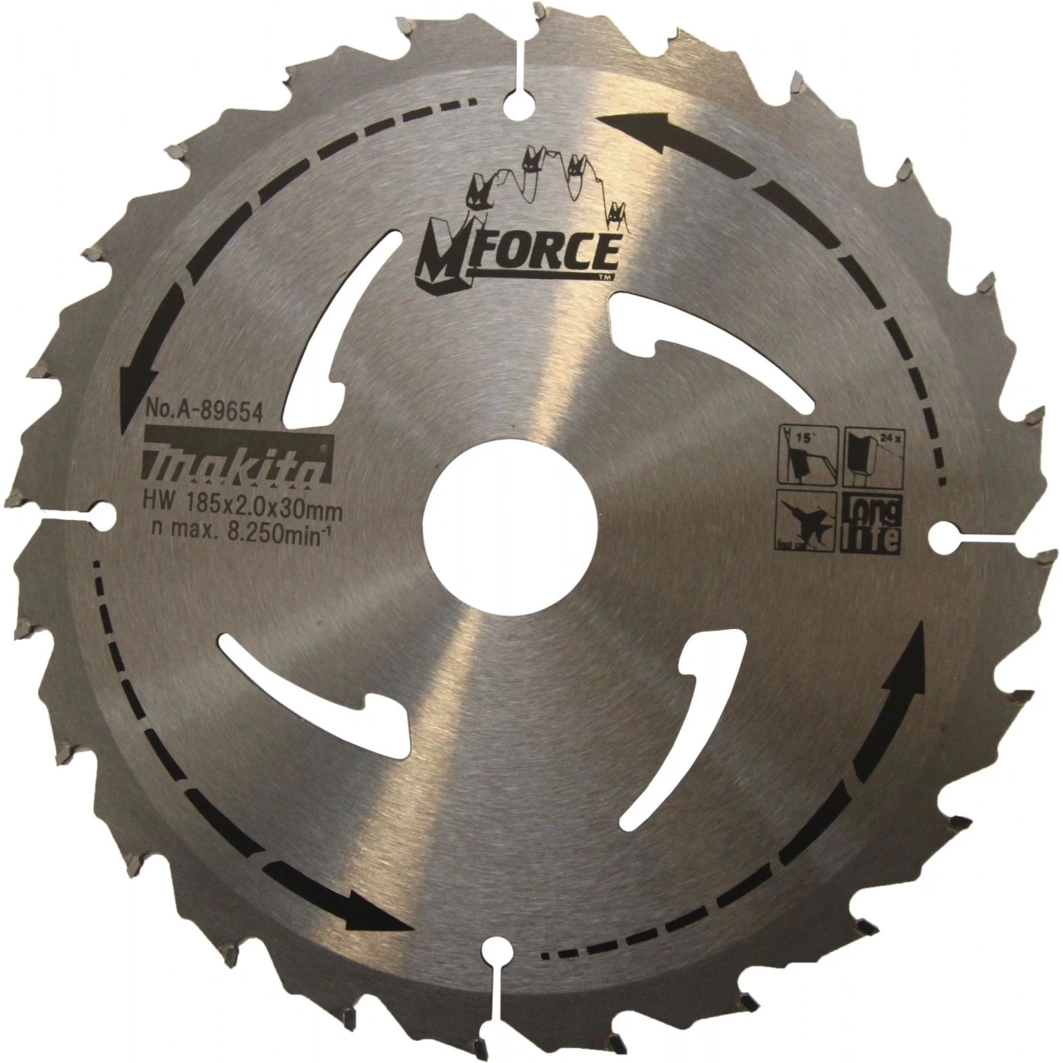 Ahşap Daire Testere 185x24 Diş