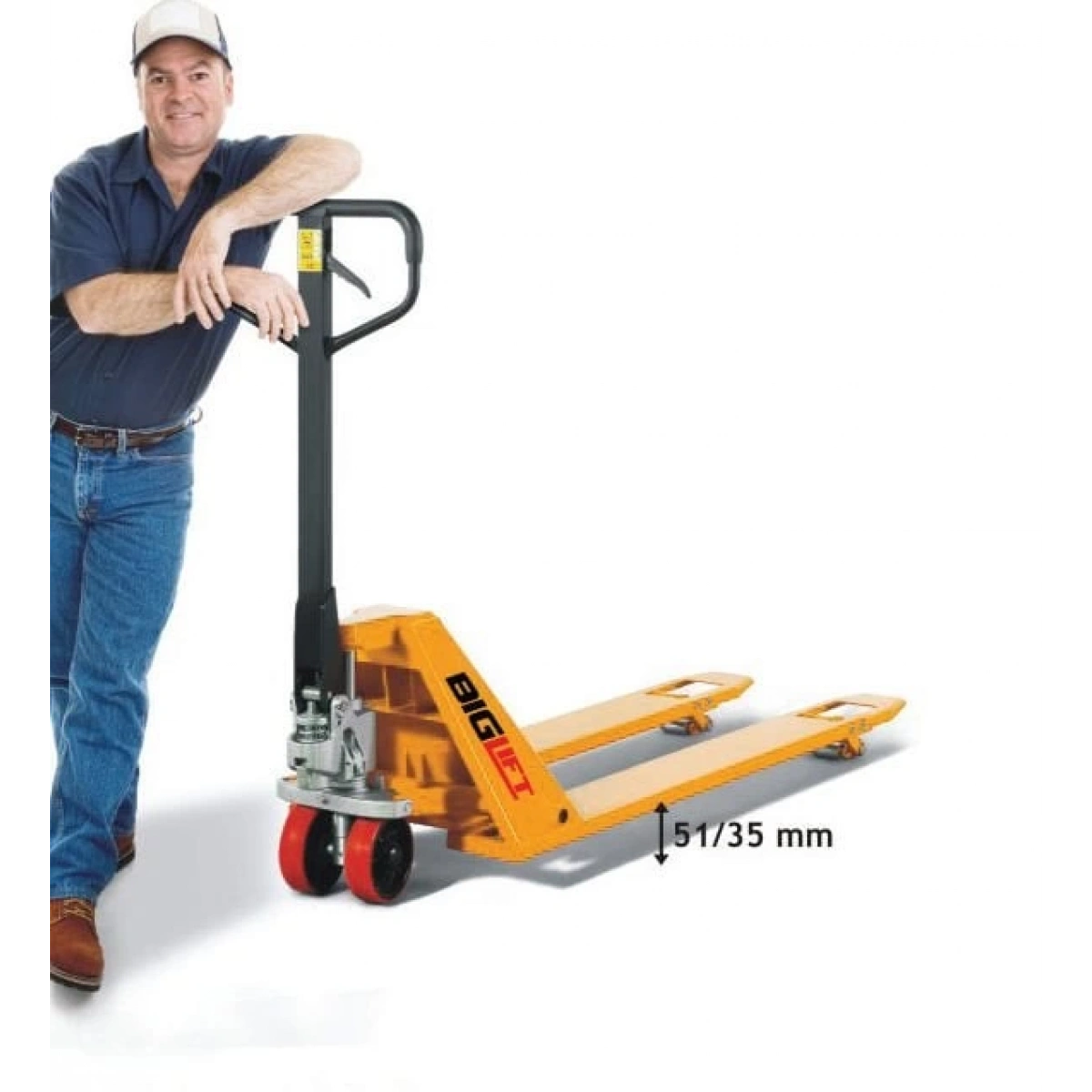 Alçak Şase Transpalet 1500 Kg