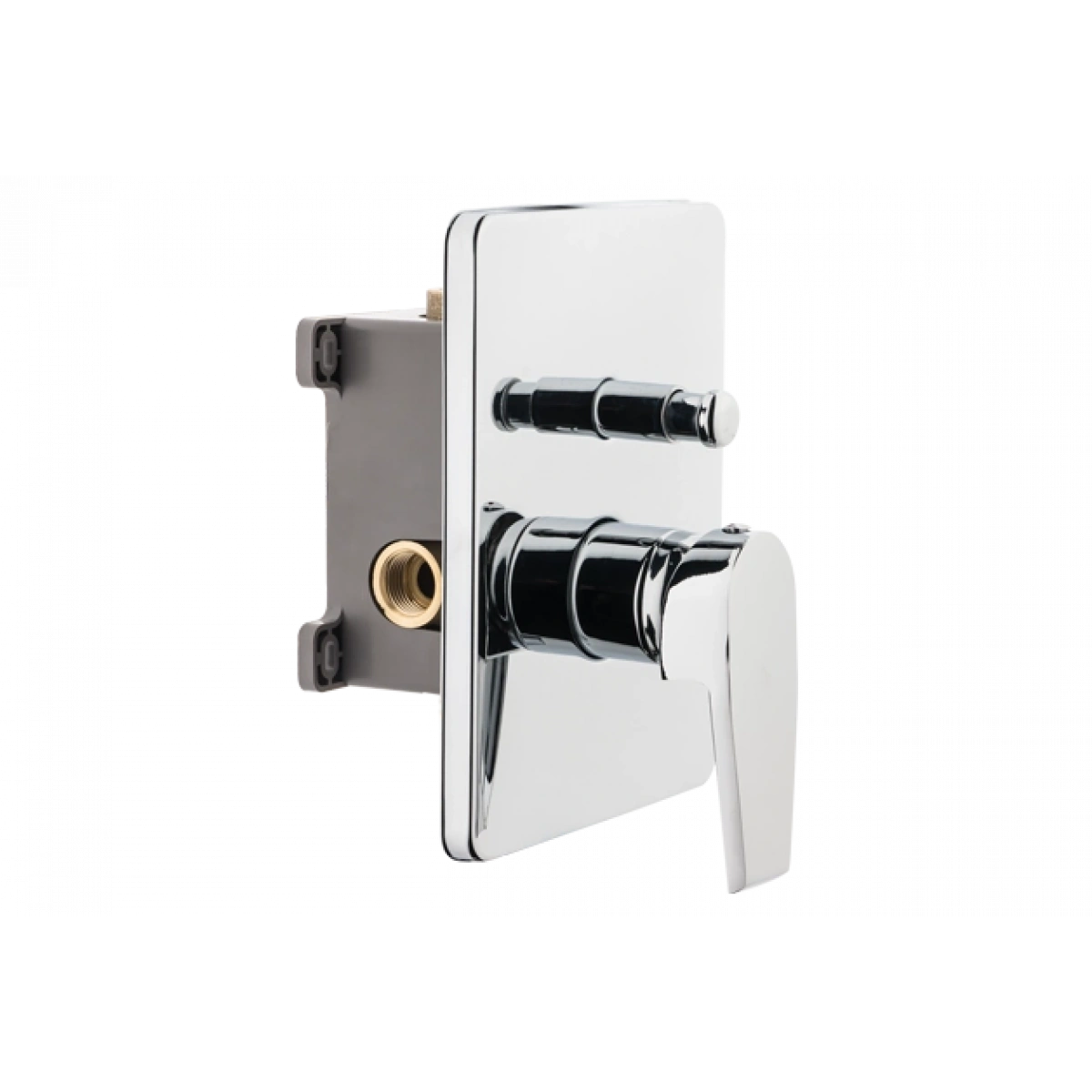 Ankastre Shattaf Armatür Seti (Kare)