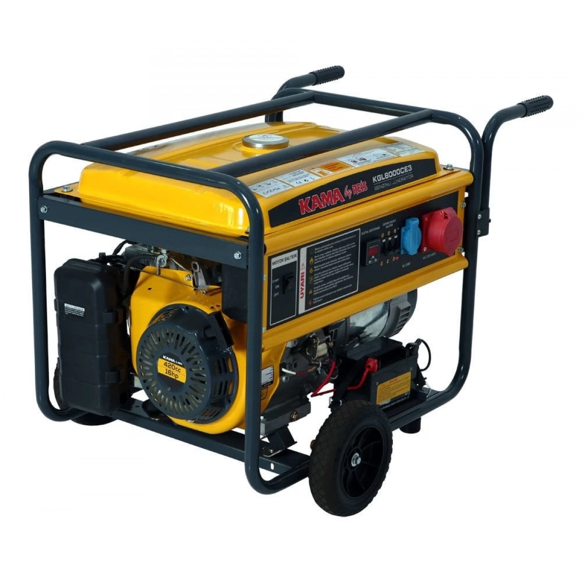 Benzinli Jeneratör 6.5 Kw/8.1 Kva