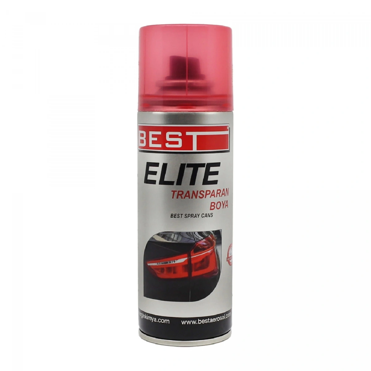 BEST ELİTE TRANSPARAN FAR BOYASI 200 ML KIRMIZI