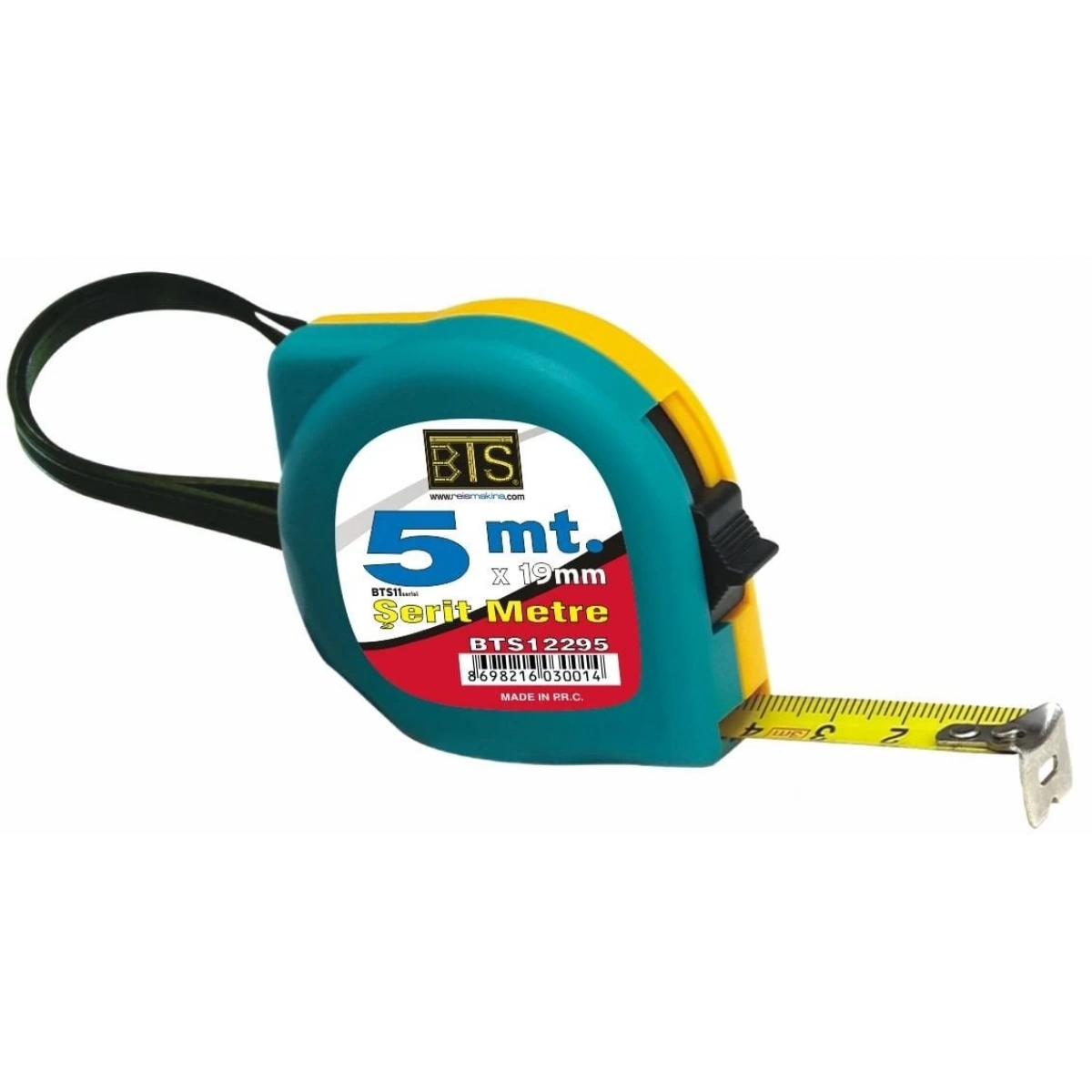 Bts11 Serisi Şerit Metre 2 Mt X 12.5mm