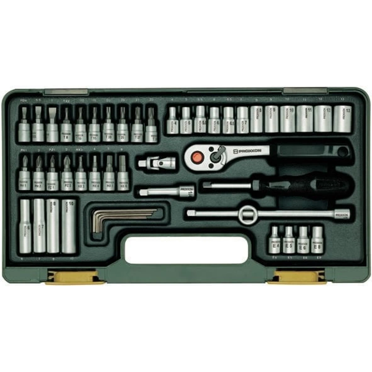 Cırcırlı Kollu 50 Parçalı Lokma Ve Bits Takımı